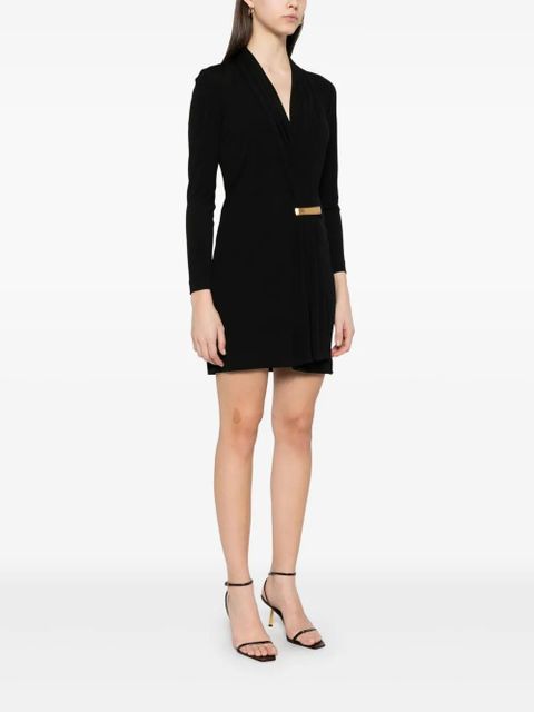 TOM FORD draped mini dress - Black