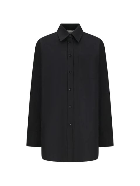 Sportmax Nespola pleated shirt - Black - zdjęcie produktu nr 1