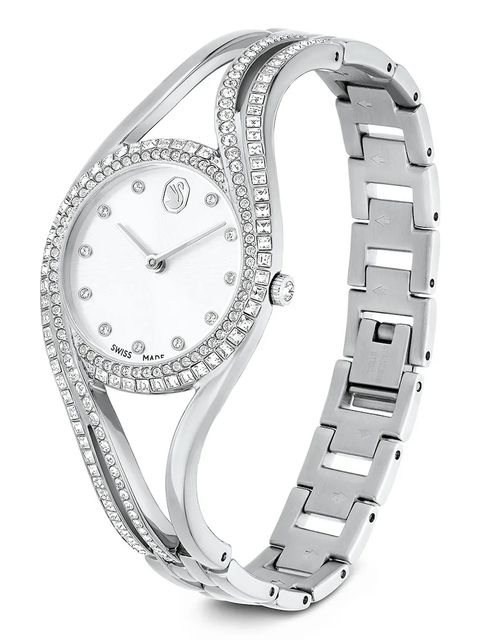 Swarovski zegarek HYPERBOLA damski kolor srebrny 5689432 - zdjęcie produktu nr 2