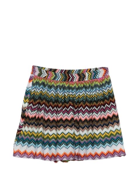 Missoni chevron shorts - Blue