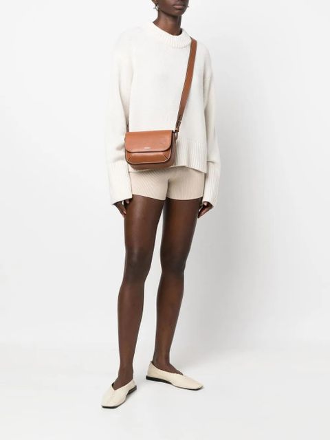 Aspinal Of London Ella smooth crossbody bag - Brown - zdjęcie produktu nr 2