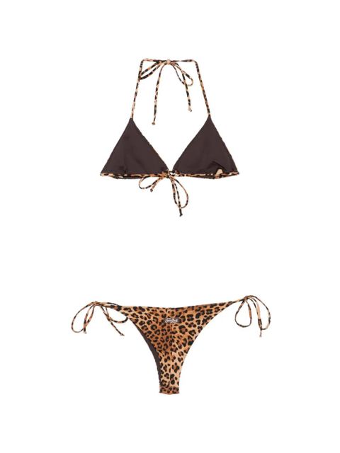 MC2 Saint Barth Leah Marielle leopard-print bikini - Neutrals - zdjęcie produktu nr 2