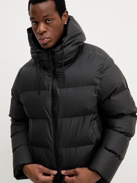 Rains kurtka przeciwdeszczowa Alta Short Puffer Jacket W3T3 kolor czarny zimowa 15150.01