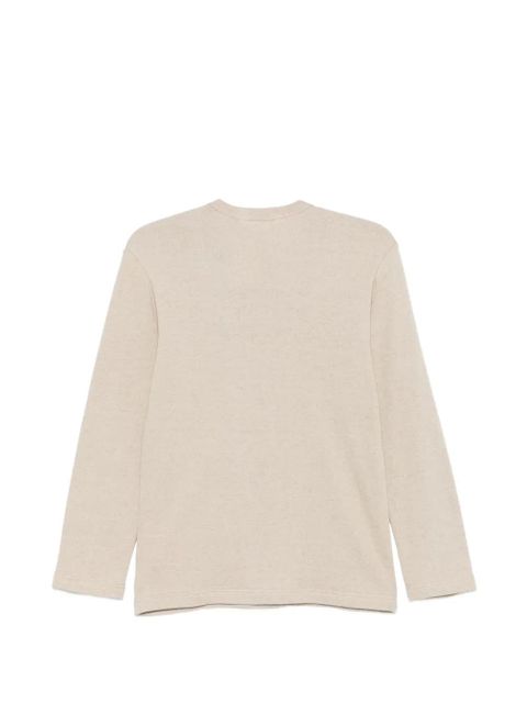 Comme Des Garçons long-sleeve T-shirt - Neutrals - zdjęcie produktu nr 2