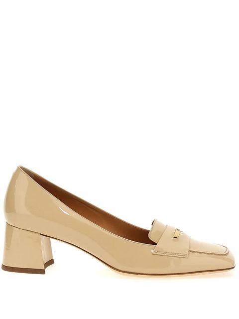 Tod's 50mm patent-leather pumps - Neutrals - zdjęcie produktu nr 1