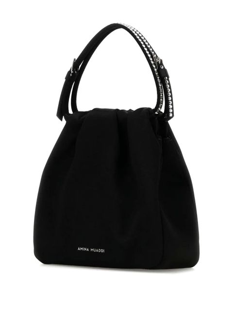 Amina Muaddi Vittoria tote bag - Black