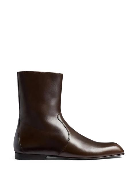 KHAITE Colt ankle boots - Brown - zdjęcie produktu nr 1