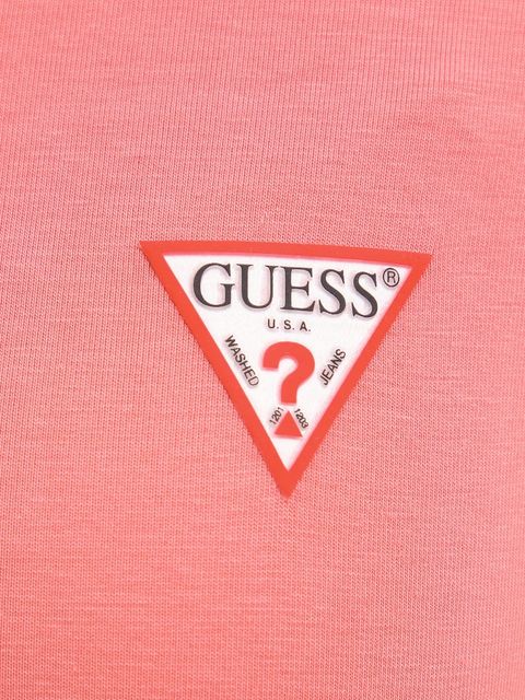Guess t-shirt damski kolor pomarańczowy W2YI44 J1314