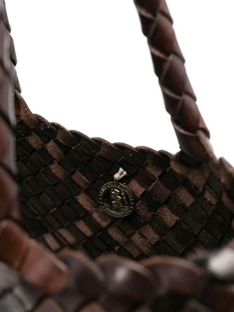 DRAGON DIFFUSION Santa Croce tote bag - Brown