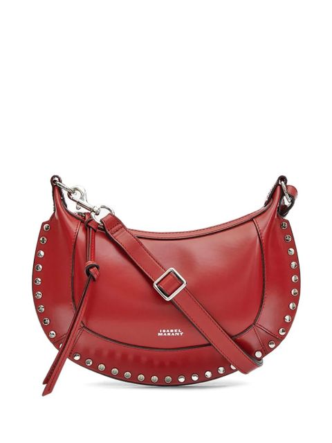 ISABEL MARANT Oskan crescent shoulder bag - Red - zdjęcie produktu nr 1