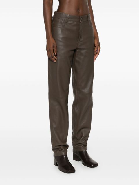 TOTEME 5 Pocket trousers - Brown