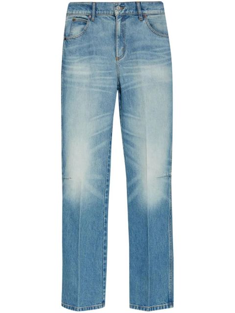 Victoria Beckham high-rise straight-leg jeans - Blue - zdjęcie produktu nr 1