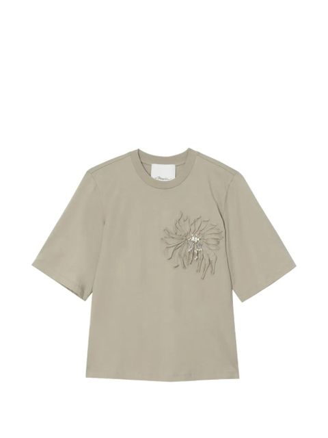 3.1 Phillip Lim embellishment T-shirt - Green - zdjęcie produktu nr 1