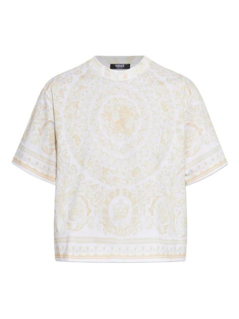 Versace Barocco-print T-shirt - White - zdjęcie produktu nr 1