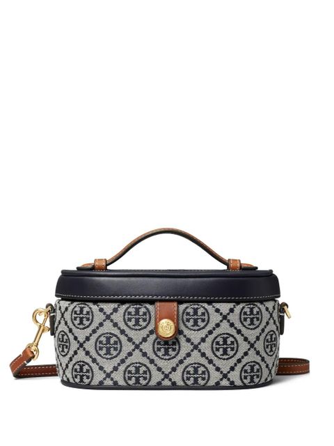 Tory Burch monogram-pattern tote bag - Blue - zdjęcie produktu nr 1
