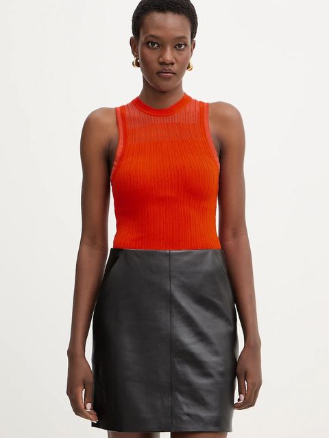 Patrizia Pepe top kolor pomarańczowy 8K0360 K310 - zdjęcie produktu nr 1