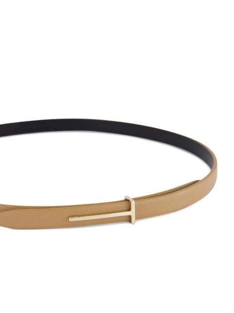 TOM FORD leather belt - Brown - zdjęcie produktu nr 2