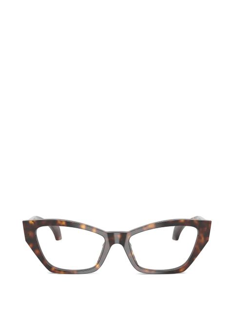 Versace cat-eye glasses - Brown - zdjęcie produktu nr 1
