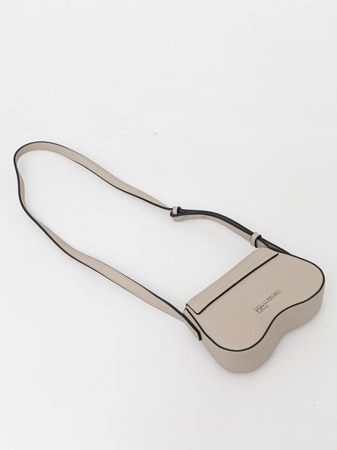 Karl Lagerfeld Jeans torebka kolor beżowy A4W30149