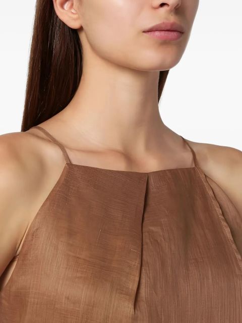 Max Mara halterneck top - Brown