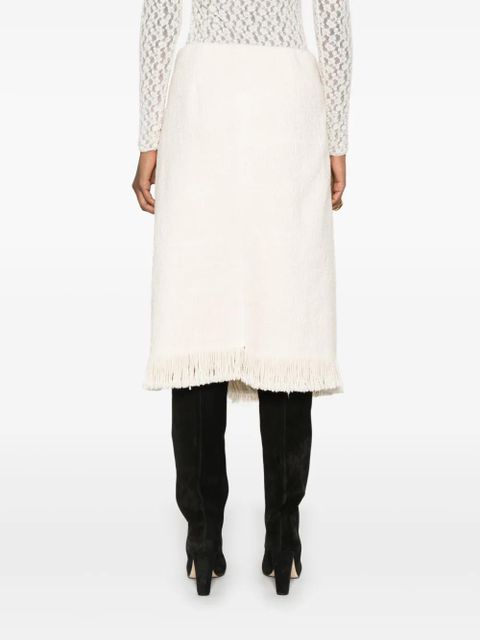 ISABEL MARANT Galla skirt - Neutrals