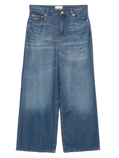 GANNI wide-leg jeans - Blue - zdjęcie produktu nr 1