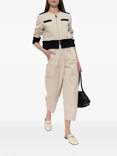 Max Mara Pagaia fringed trim jacket - Neutrals - zdjęcie produktu nr 2