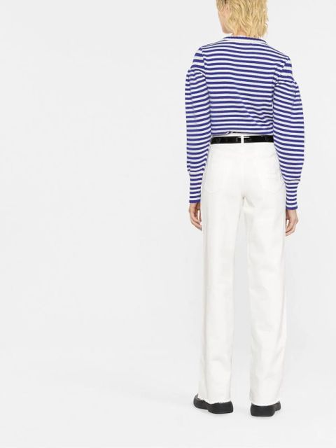 Miu Miu wide-leg jeans - White