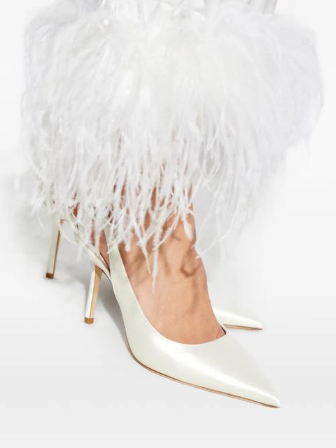 Jimmy Choo Love slingback pumps - White