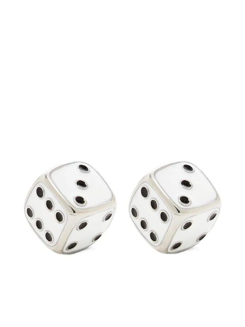 Marc Jacobs X Derrick Adams Dice earrings - Silver - zdjęcie produktu nr 1