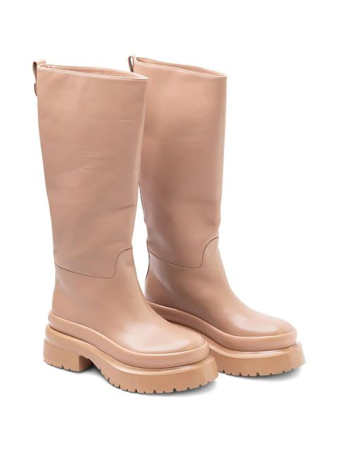 Valentino Garavani platform-sole boots - Neutrals - zdjęcie produktu nr 2