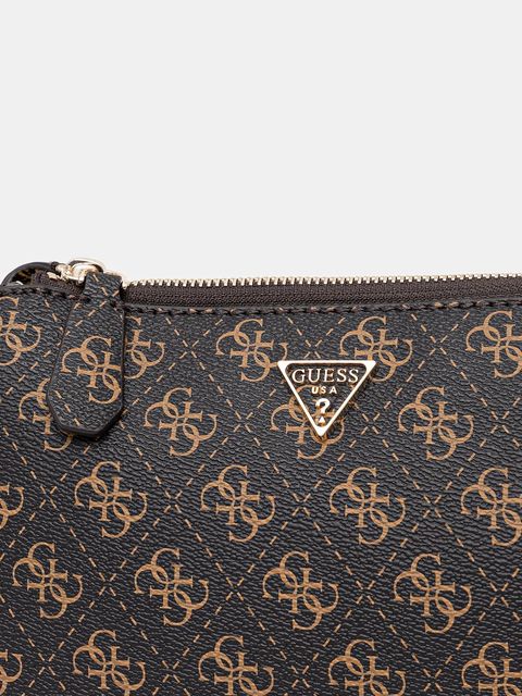 Guess torebka NOELLE kolor brązowy HWQG96 72120