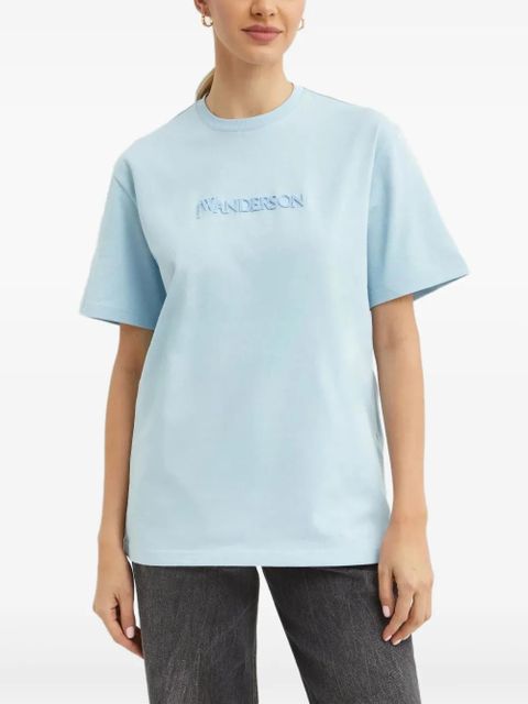 JW Anderson logo T-shirt - Blue