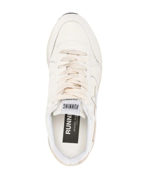 Golden Goose Running Sole leather sneakers - White