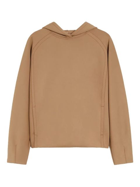 Max Mara raglan-sleeve hoodie - Brown - zdjęcie produktu nr 1