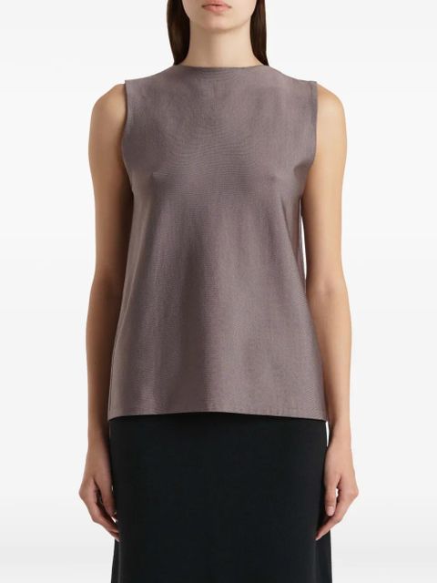 KHAITE Tora top - Purple