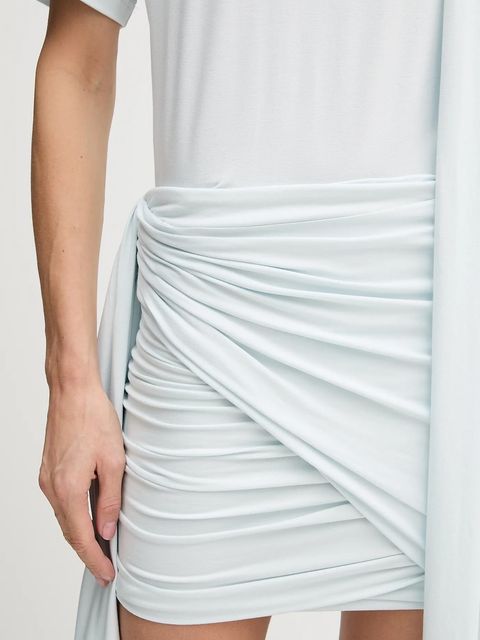 La Mania sukienka ANYA kolor niebieski mini dopasowana ANYA