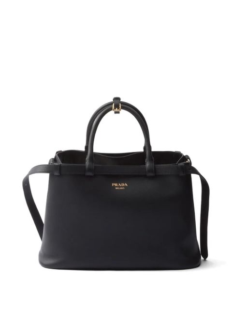 Prada medium Buckle tote bag - Black - zdjęcie produktu nr 1