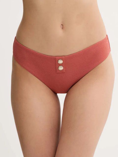 Tommy Hilfiger figi kąpielowe kolor pomarańczowy UW0UW05836