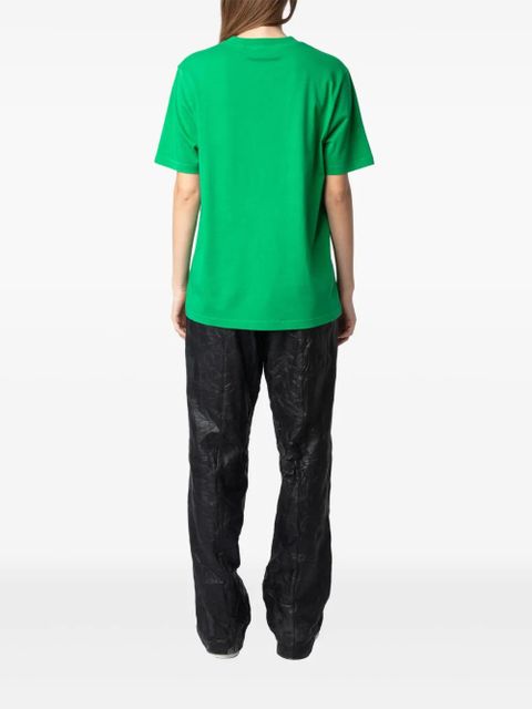 Zadig&Voltaire Edwin Rock and Roll t-shirt - Green - zdjęcie produktu nr 2
