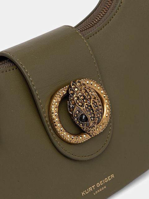 Kurt Geiger London torebka CHELSEA kolor zielony 3601176109