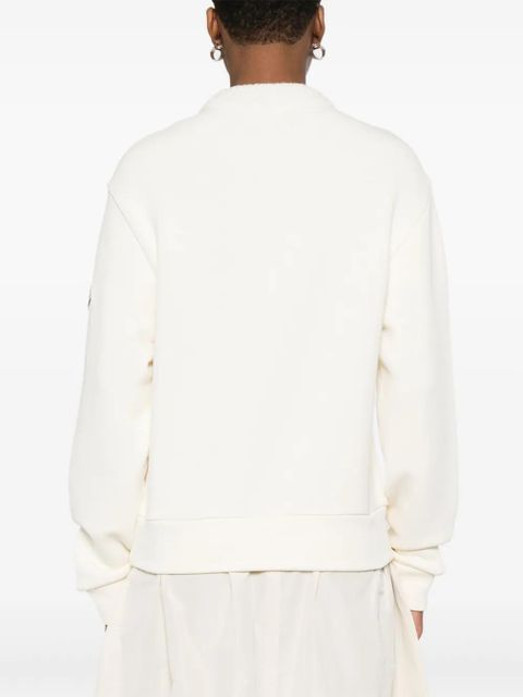 Moncler crew-neck sweatshirt - Neutrals