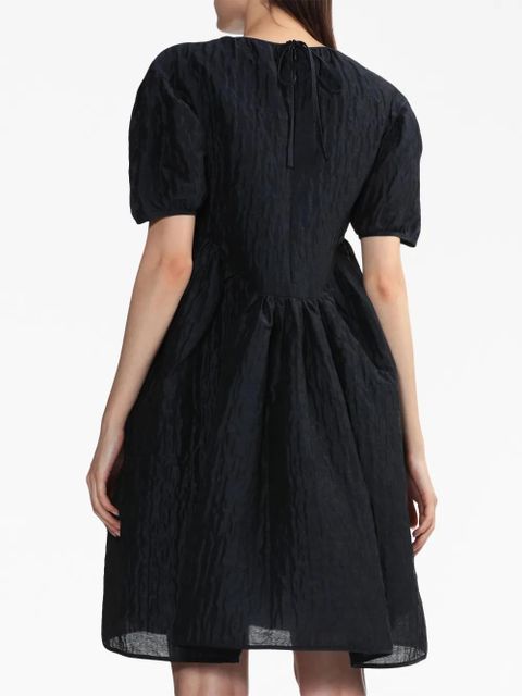 Cecilie Bahnsen Thelma puff-sleeve dress - Black