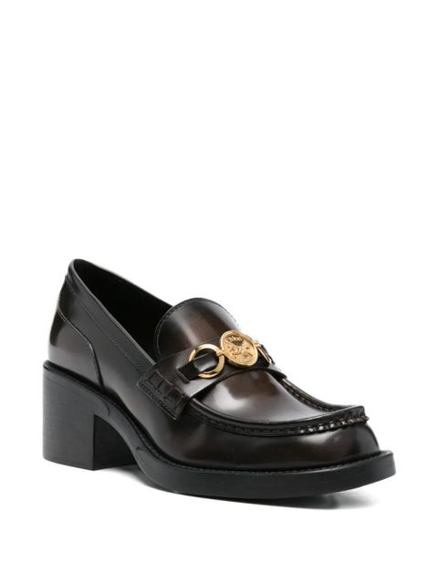 Chloé horseshoe-buckle loafers - Brown - zdjęcie produktu nr 2