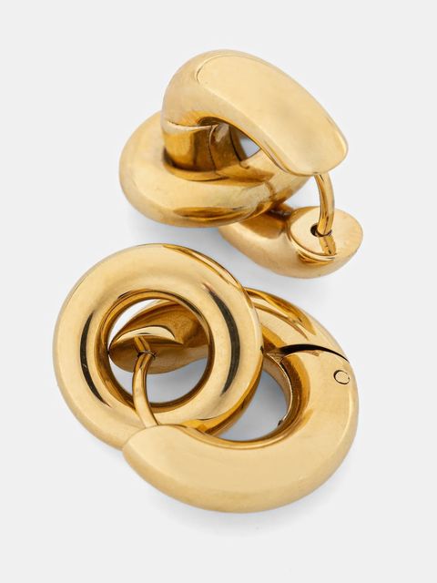 EDBLAD kolczyki pozłacane Chunky Eternal - zdjęcie produktu nr 1