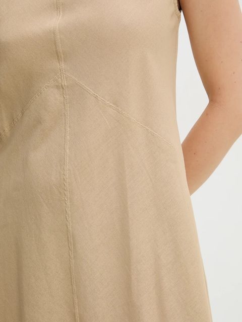 Answear.LAB sukienka z lnem