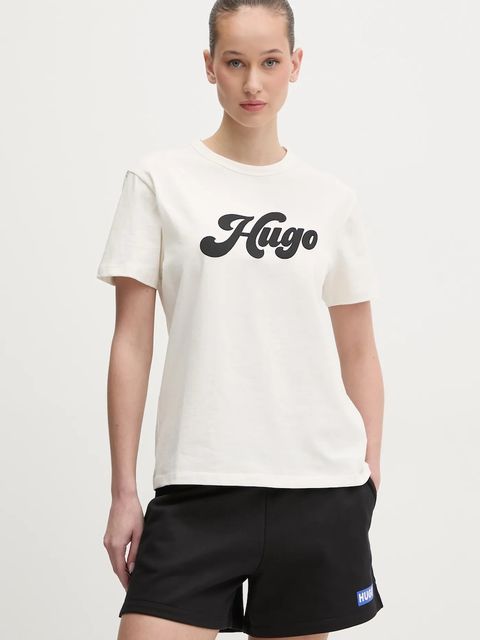 HUGO t-shirt bawełniany - zdjęcie produktu nr 1