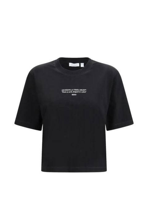 Off-White crew-neck T-shirt - Black - zdjęcie produktu nr 1