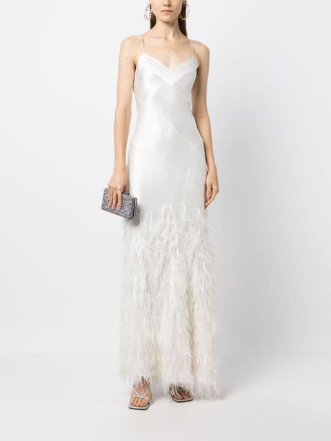 Cult Gaia Hansal silk gown - White - zdjęcie produktu nr 2