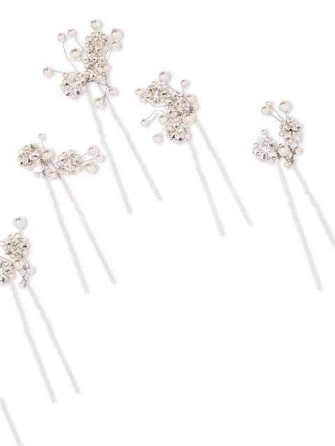 Jennifer Behr Dalila hairpins (set of seven) - Silver - zdjęcie produktu nr 2